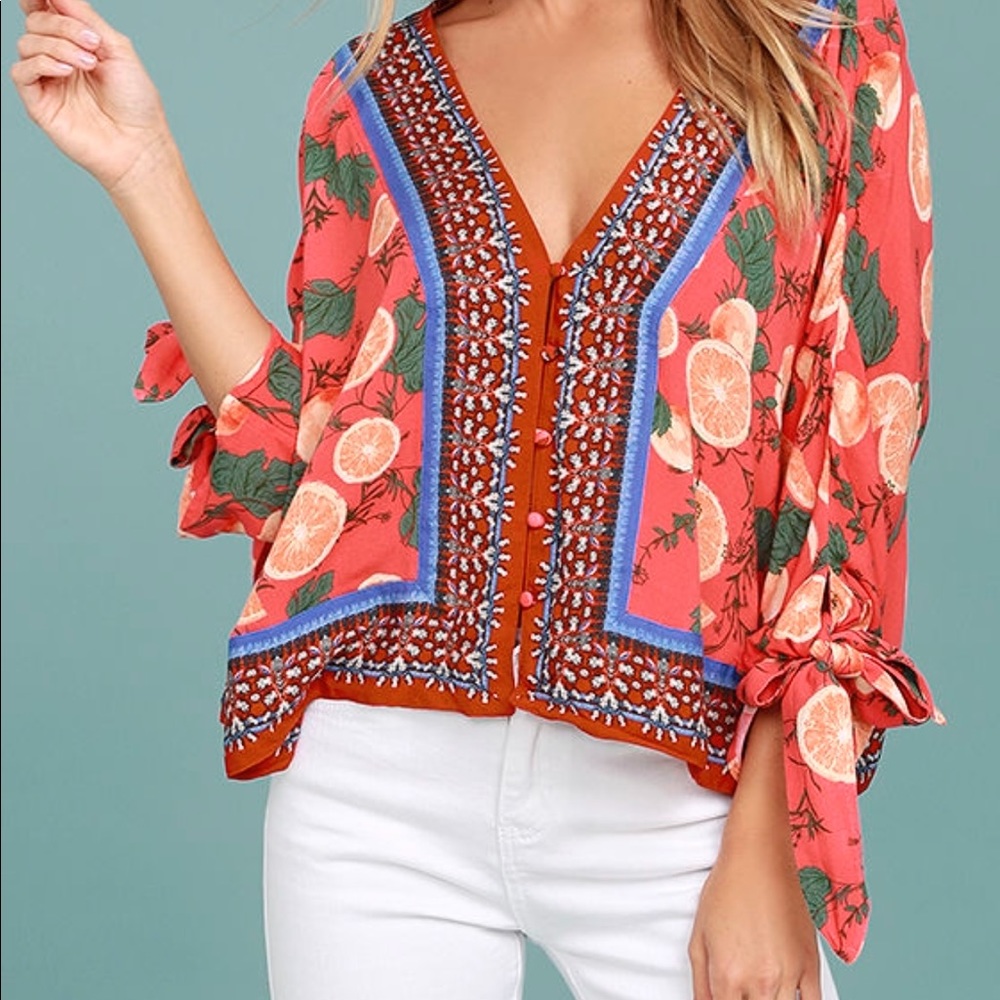 Free People Freshly Squeezed Top